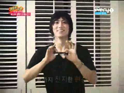 Hyunseung & Yoseob funny rap @ MBC Every1 Countdown