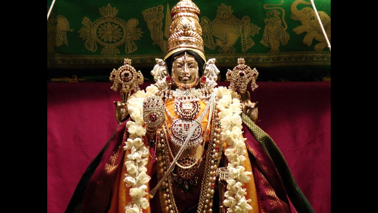 "Kulam Tharum Selvam Thandhidum" (Thirumangai Azhwar)  & "Narayanam Bhaje" (Bhadrachala Ramadas)