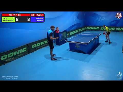 13:00 Petro Pidleteichuk 3-0 Maksym Deineha West 1 WIN CUP 18.11.2022 | TABLE TENNIS WINCUP