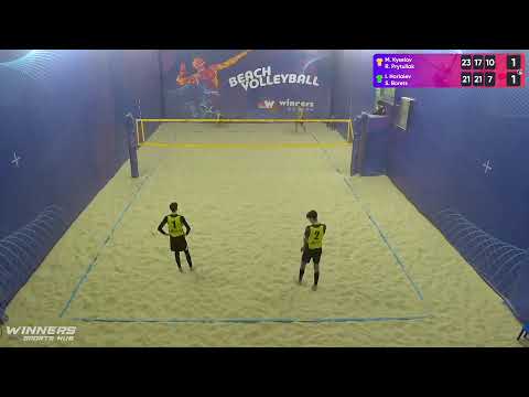 09:55 M. Kyselov / R. Prytuliak - I. Horiaiev / S. Borets 15.01.2023 | Winners Beach Volleyball