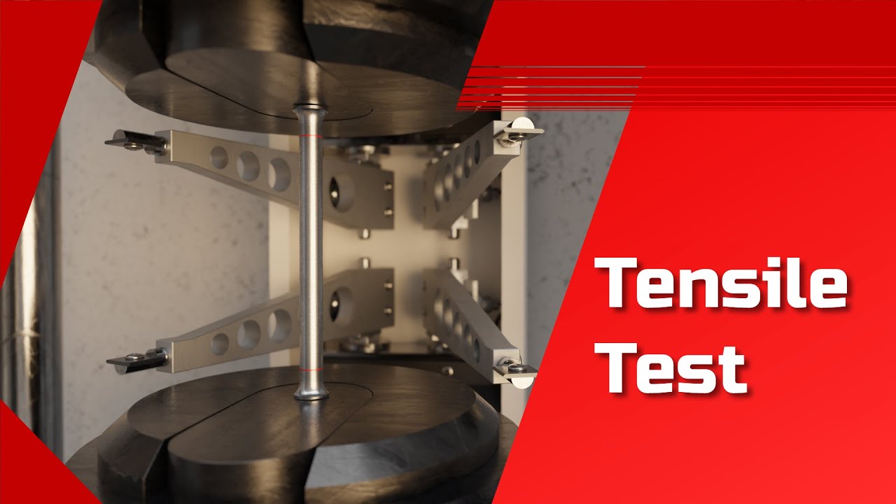Tensile test simply explained: Key material properties and stress-strain diagram