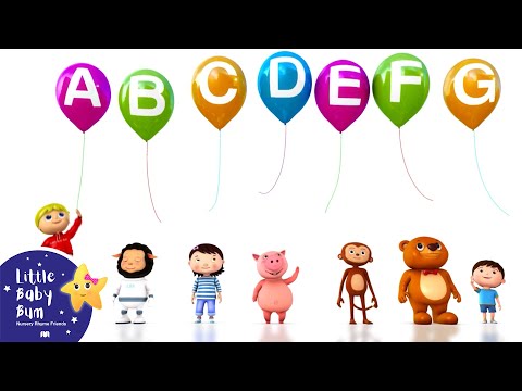 Alphabet Party + More Nursery Rhymes & Kids Songs - ABCs and 123s | Learn with Little Baby Bum