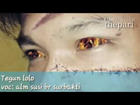 Tegun lolo♡ lagu karo by alm. Susi br surbakti.