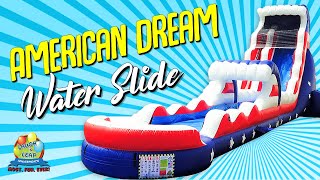 preview picture of video 'American Dream Water Slide - Giant Inflatable Water Slide in Columbia & Lexington, SC'