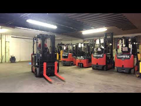 2017 Toyota 8FBCU32 Used Electric Forklift For Sale - U66678
