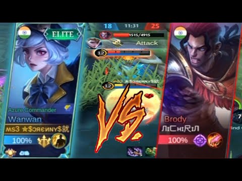 WANWNA WITH FLICKER THE NEW META | WANWAN BEST BUILD | MLBB