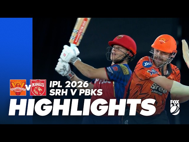 Sunrisers Hyderabad v Punjab Kings I Full Match Highlights I Game 49 IPL 2026 I Fox Cricket