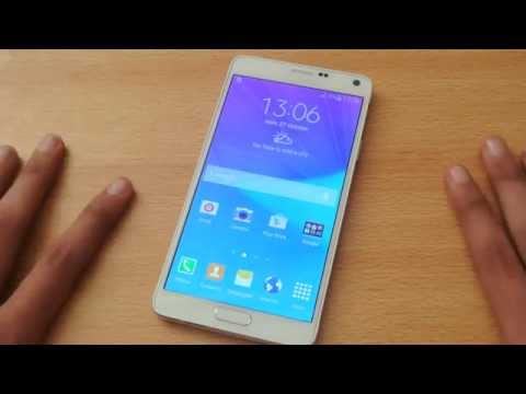 Samsung Galaxy Note 4 Android 4.4.4 KitKat Review HD