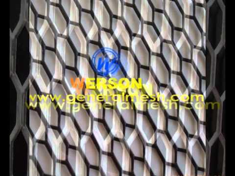 China generalmesh Car Truck Mesh Grille Honeycomb,Front grill diamond cut stainless mesh grill