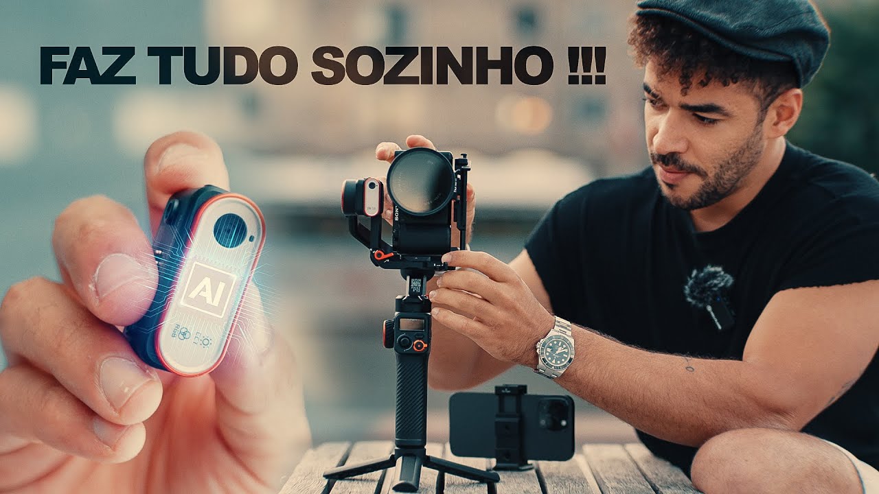 GIMBAL com INTELIGÊNCIA ARTIFICIAL - HOHEM iSteady MT2 REVIEW