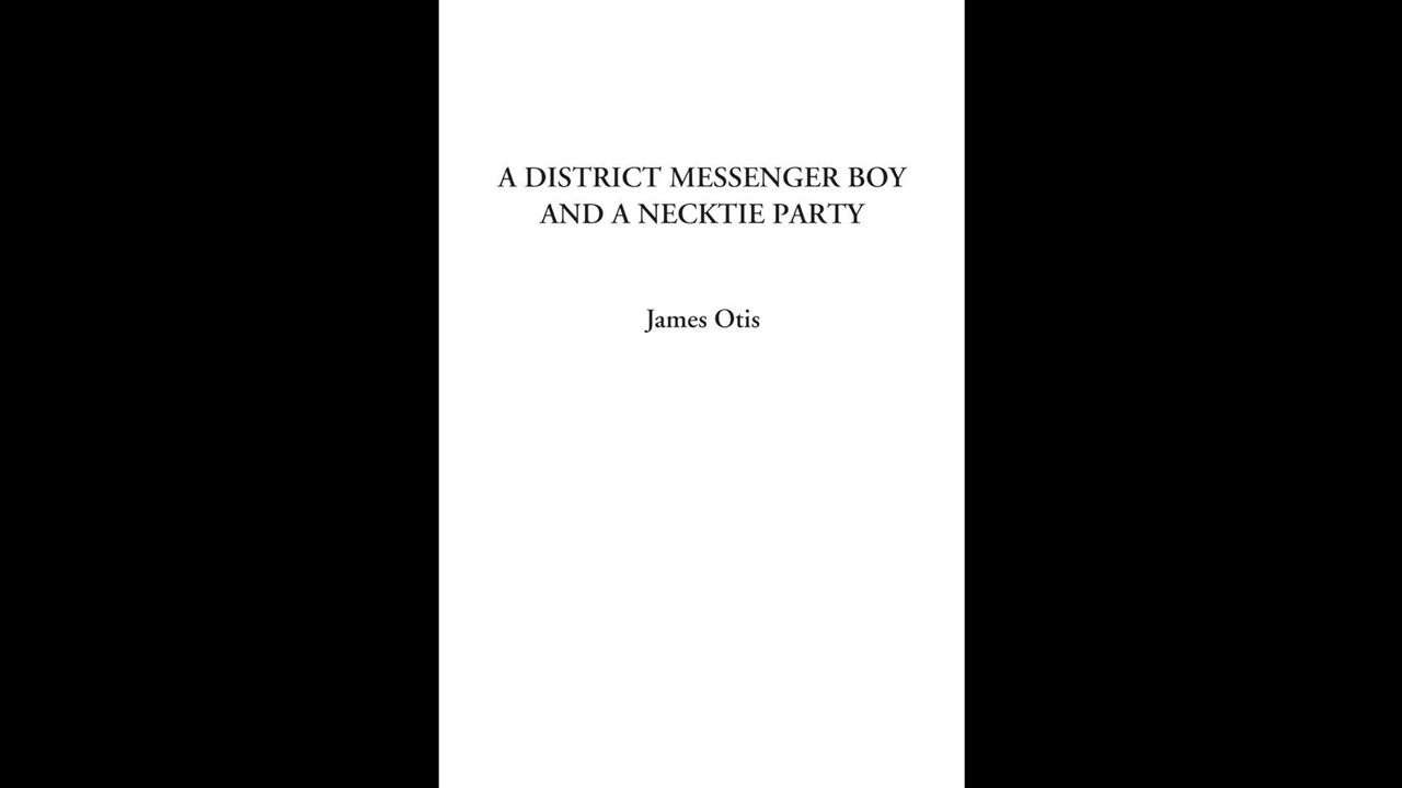 A District Messenger Boy and a Necktie Party