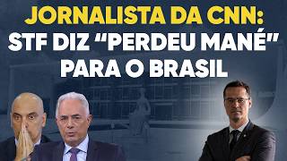 Jornalista prestigiado arrasa com STF ao vivo na CNN