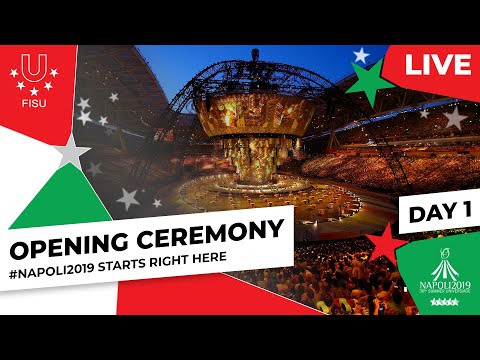 2019拿坡里世大運開幕典禮 Opening Ceremony | Summer Universiade 2019