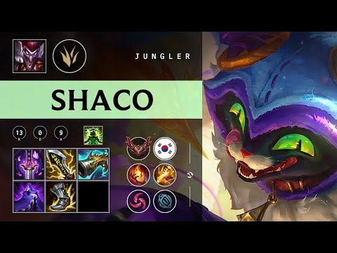 Shaco Jungle vs Rek'Sai - KR Grandmaster Patch 26.01