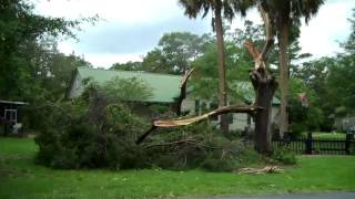 preview picture of video 'Tropical Storm Beryl: Aftermath in St. Marys, Georgia'