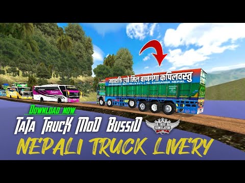 TATA Truck Bus Mod Livery (Tiếng Việt) video