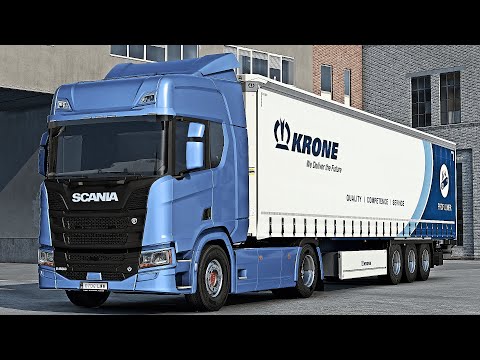 ETS2 1.46 Scania R580 V8 Zagreb - Doboj