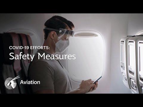 Safety measures at Hamad International Airport and Qatar Airways