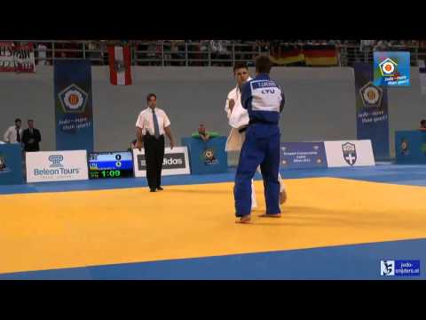 Judo 2014 European Championships Cadets: Raguz (CRO) - Luckus (LTU) [-90kg]