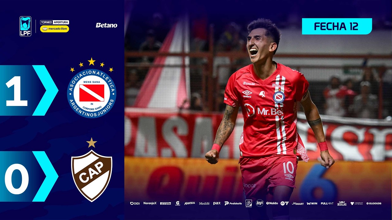 Argentinos Juniors vs Platense Highlights