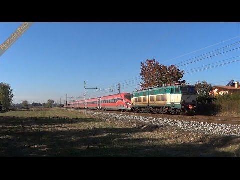 E.656.433 + ETR 400 n.04 a San Martino di Lupari - E.656.433 + ETR 400 n.04 in San Martino di Lupari