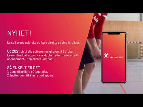 NYHET! Logg Inn for Spillere, Andy Schmid og Learn Handball (norsk undertekst)