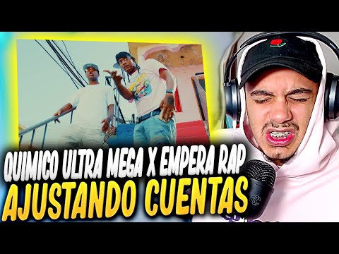 (REACCIÓN) Quimico Ultra Mega X Empera Rap - Ajustando Cuentas (Video Oficial)