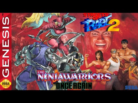 Streets of Rage 2 The Ninja Warriors - Hack (Genesis) (For physical cart please read description)