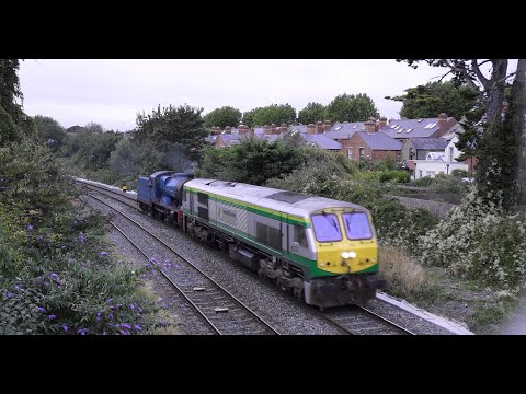 RPSI 85 'Merlin' & No. 4 on the Emerald Isle Explorer Tour, including locomotive failure