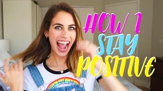 HOW I STAY POSITIVE // 11 Tips For Being Happy | Lucie Fink