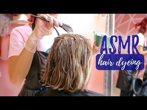 ASMR Hair dyeing | Dirty Blonde