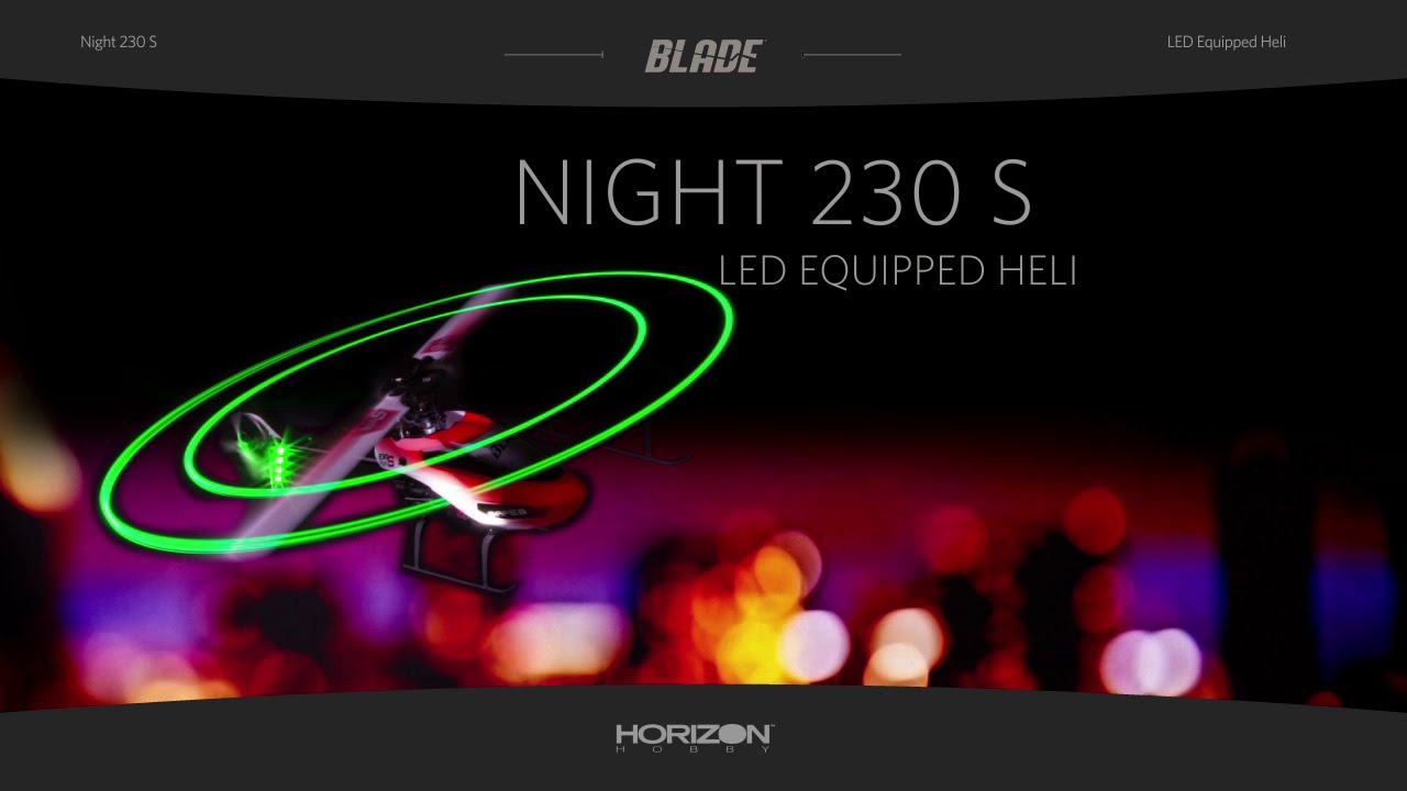 RC vrtuľník Blade 230 S SAFE Night BNF Basic