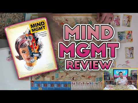 Mind MGMT Board Game Review & How to Play | Kickstarter
