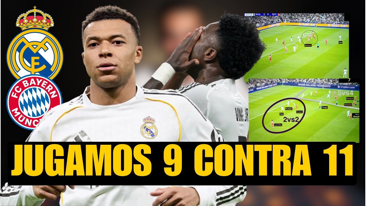 IMPOSIBLE CON MBAPPE Y VINICIUS: "EL MADRID JUEGA 9 CONTRA 11 TODOS LOS PARTIDOS"