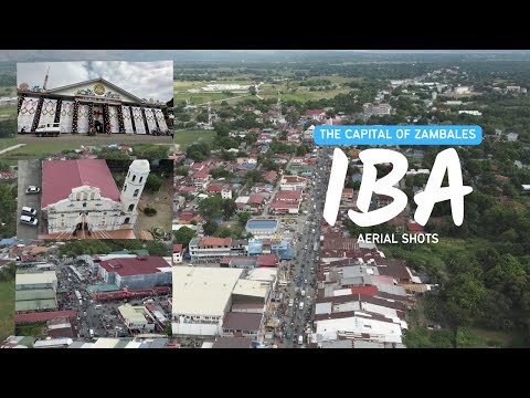 IBA  - The Capital of Zambales Province Philippines | Drone Video
