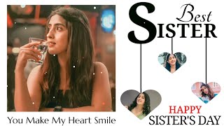 Sister's Day Special Video Editing By Kinemaster | Sister's Day Status  Video | Sisters Day Template