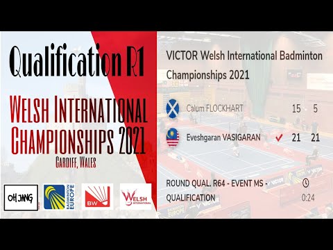 MS | Q R1 | Eveshgaran Vasigaran (MAS) VS Calum Flockhart (SCO) - Welsh International 2021