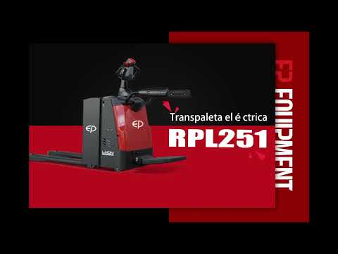 Ride-on Electric Pallet Trcuk | EP Lithium-ion RPL251 in Argentina