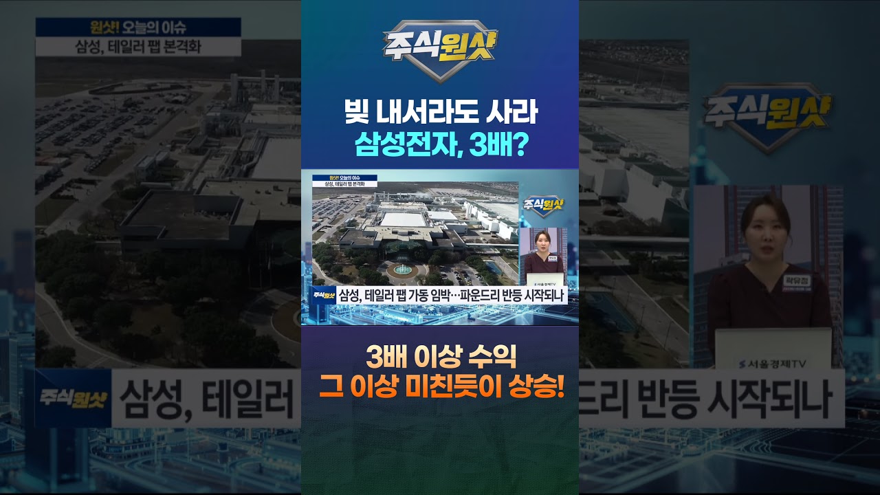 빚 내서라도 사라 삼성전자, 3배? 3배 이상 수익 그 이상 미친듯이 상승!