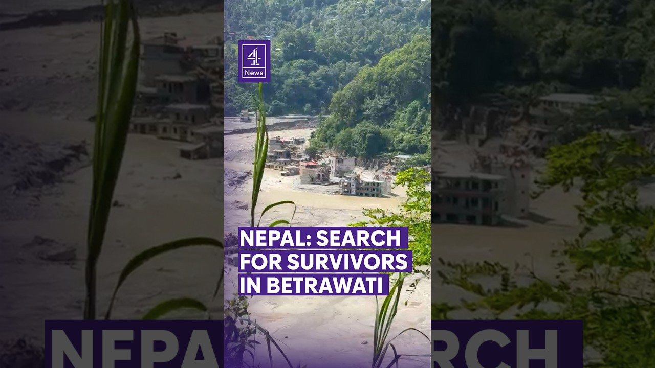 Video: Channel 4 News reports from devastated Betrawati after August 26 Nepal flood