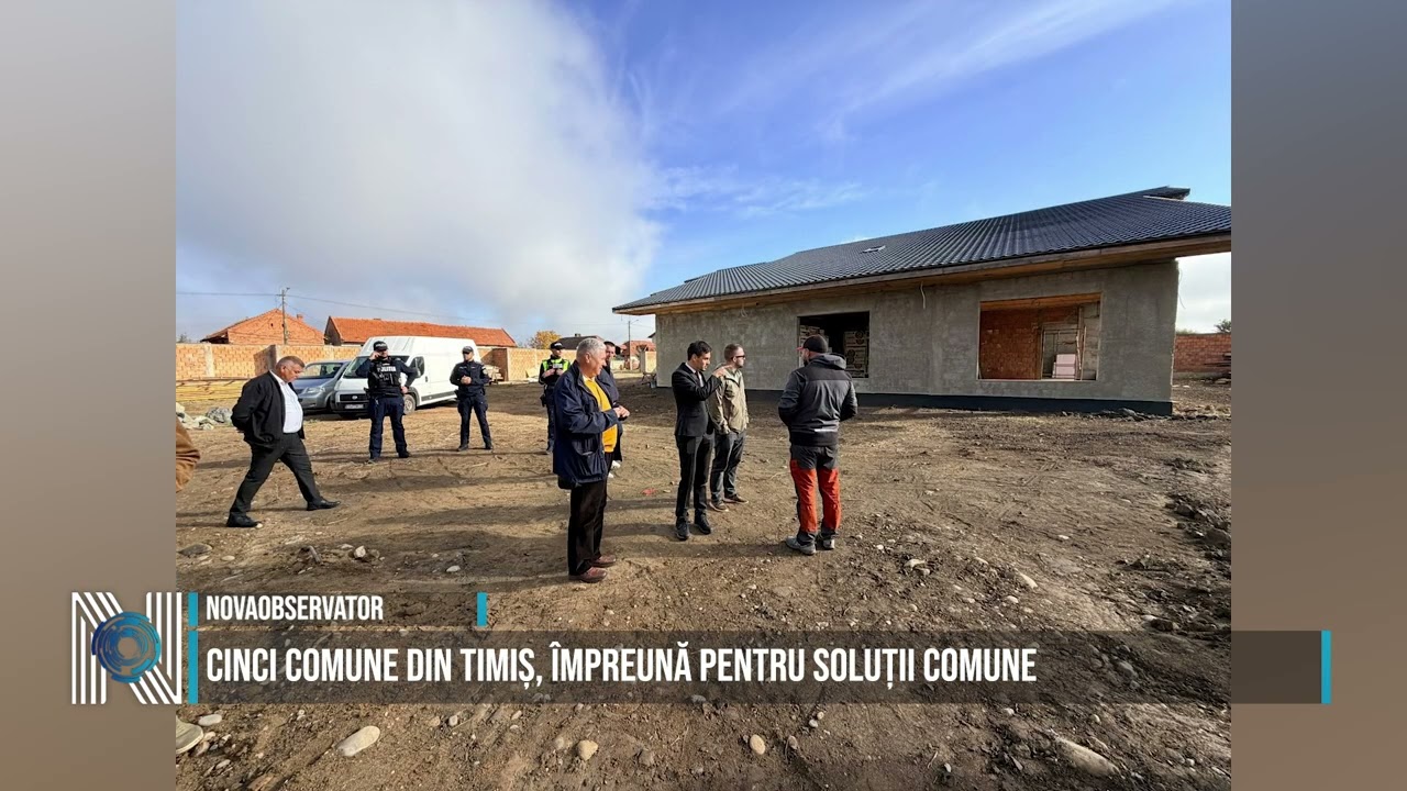 Cinci comune din Timiș, împreună pentru soluții comune