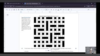 Live-solve: alphabet jigsaw (cryptic crossword)