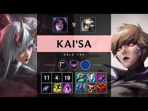 Kai'Sa Top vs Camille - EUW Master Patch 25.17