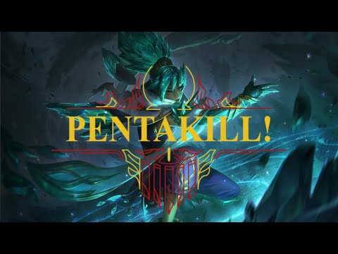 Taliyah Penta with Mythic skin (Crystalis Motus)