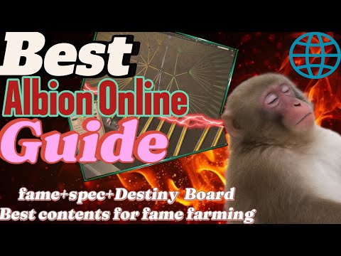 ✨Best Albion Online Beginners Guide 2025 | Spec+destiny board+Best fame farm content