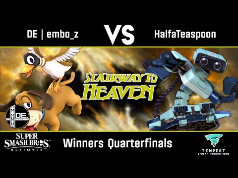 DE | embo_z (Duck Hunt) vs HalfaTeaspoon (ROB) - Winners Quarterfinals - Stairway to Heaven #28