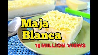 Download the video "Maja Blanca Recipe (Filipino Coconut Pudding)"