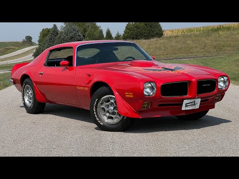 1973 Pontiac Trans AM 455 Auto, AC, Frame off - Rotisserie Restored Stock #902