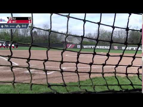 Wittenberg Softball vs Denison