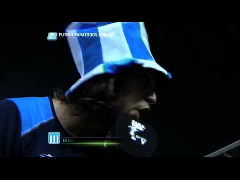Videla: "Es un sueño". Racing 1 - Godoy Cruz 0. Fecha 19. Primera División 2014. FPT